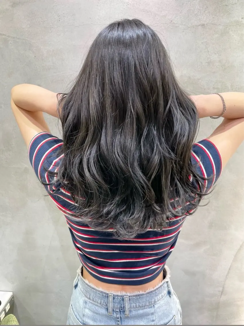 ロング カラー ハイライトカラー ハイライト 宮嶋 蓮のヘアスタイル