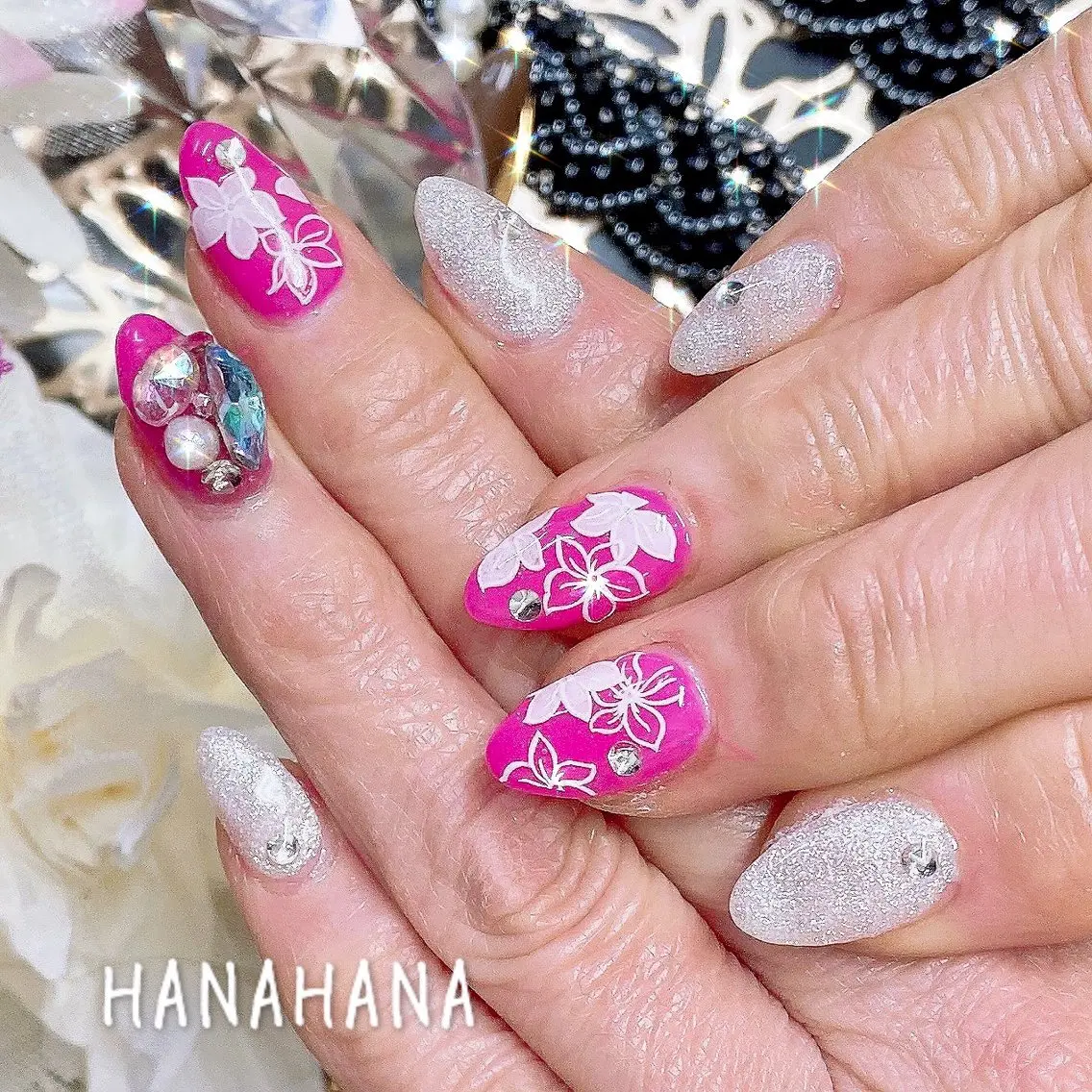 ネイル ジェルネイル HANAHANAのネイルデザイン