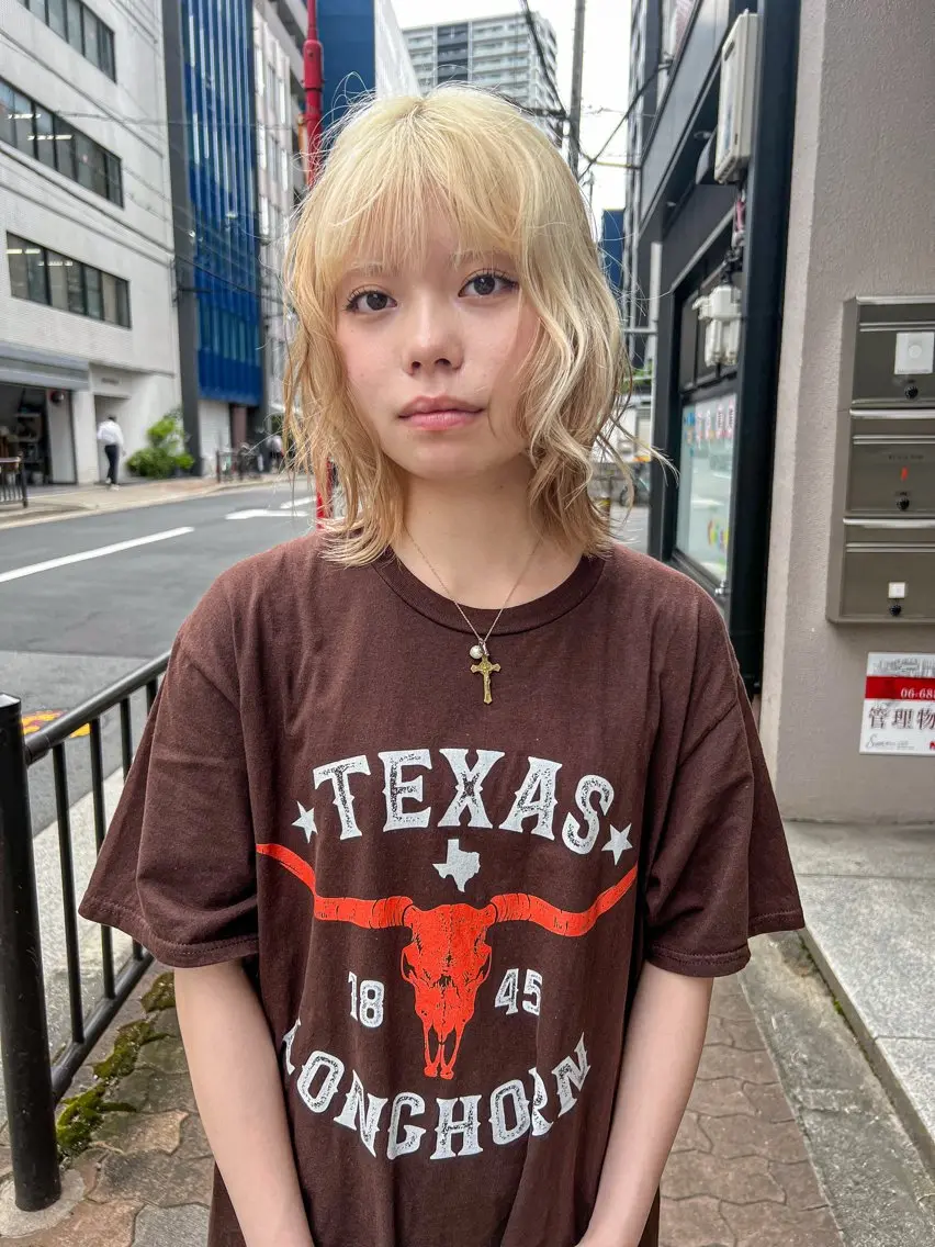 ミディアム カラー カット ヘアカラー トリートメント 樫原裕二/レイヤー カット/透明感カラーのヘアスタイル