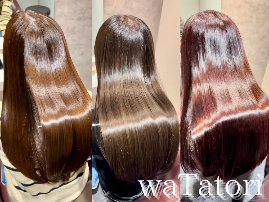 ロング 新宿🚉髪質改善専門 waTatoriのヘアスタイル