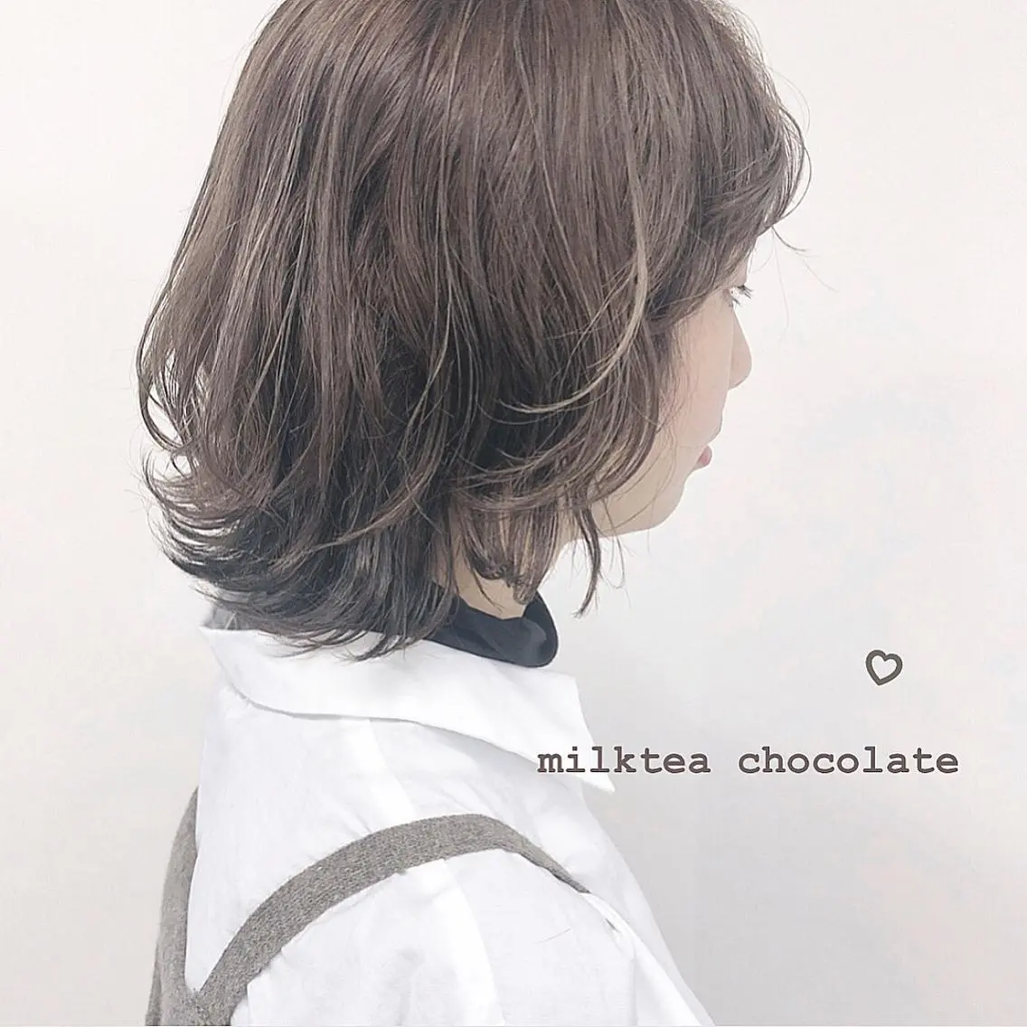 ミディアム カラー ハイライトカラー ハイライト misaki🎀 まろみ透け感カラーのヘアスタイル
