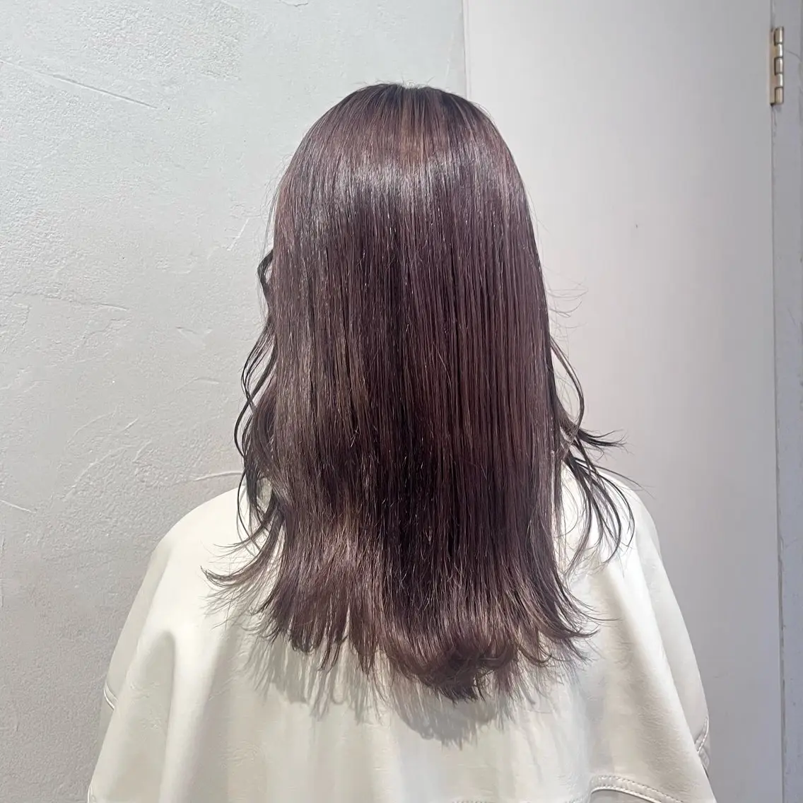 カラー ピンクカラー ヘアカラー トリートメント 𝐲𝐮𝐮 /艶髪 /透明感カラー🌱のヘアスタイル