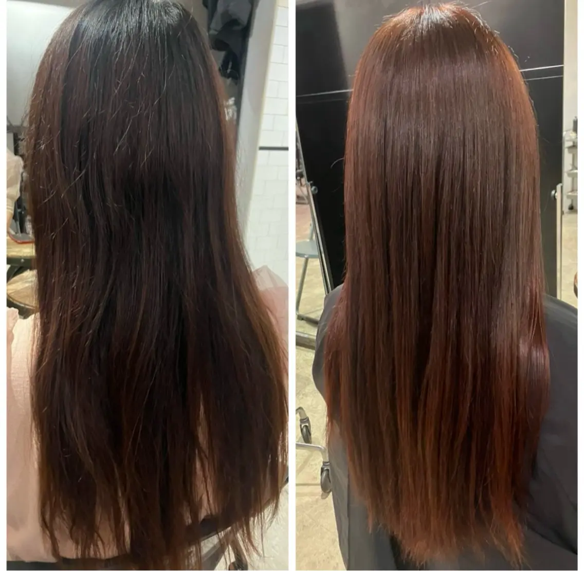 ロング カラー ブリーチ ピンクカラー 髪質改善 ウルフ・ハイレイヤー 🌟ナカノ・ユウヤのヘアスタイル
