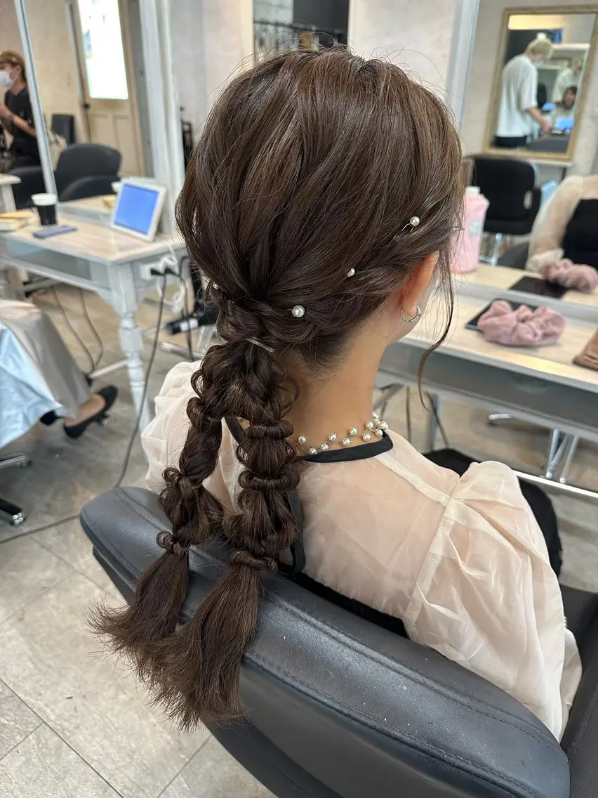 ヘアアレンジ 🎀ヘアセット/艶髪 /はやしほのか🎀のヘアスタイル