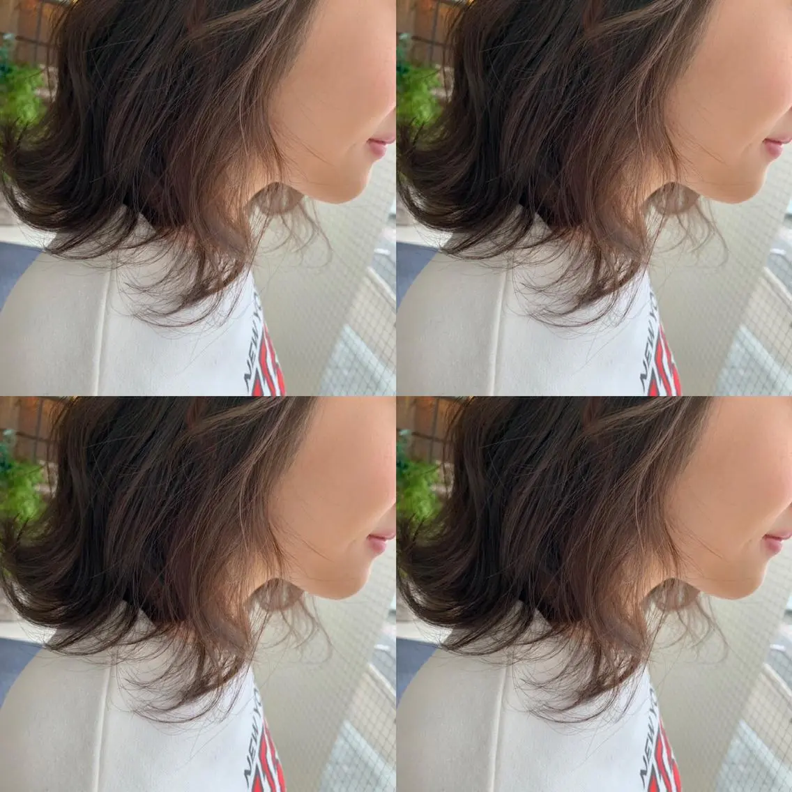 セミロング カラー 艶髪・酸性ストレート フリツのヘアスタイル