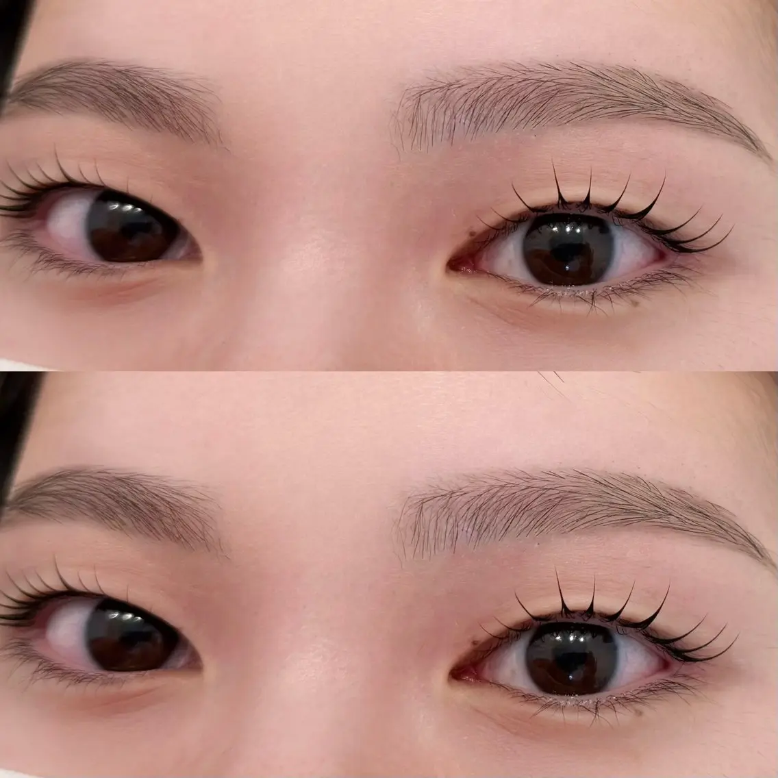 🥨似合わせまつげパーマ＋アイブロウWAX＋間引き🥨の写真