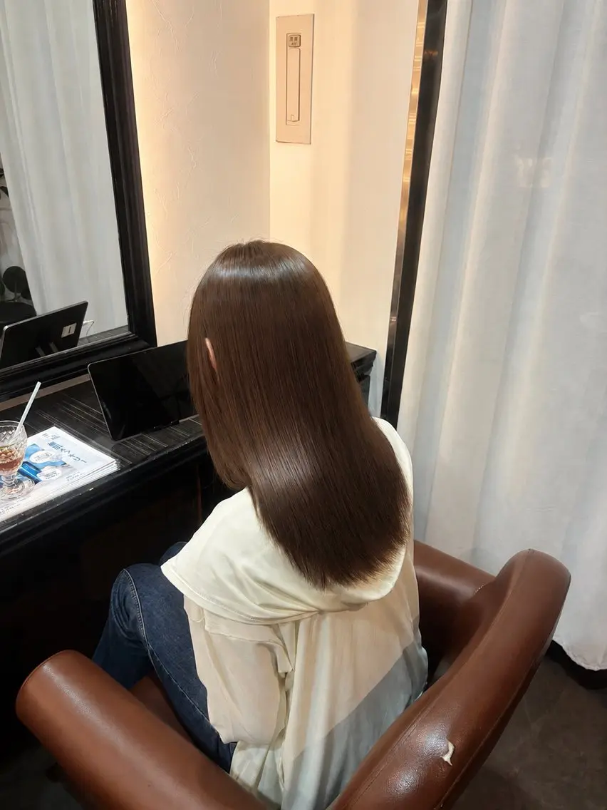 ロング トリートメント gimmick✂️ Ririのヘアスタイル