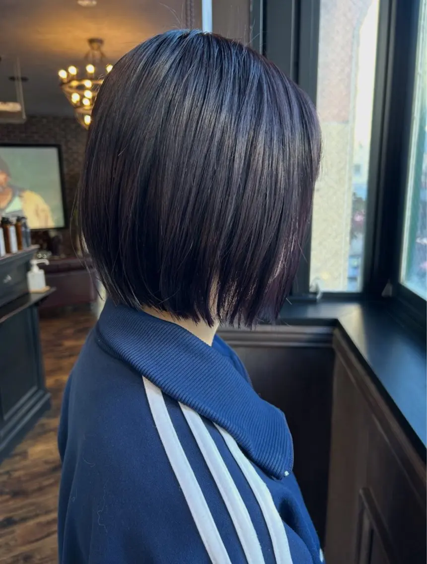 【寒色特化カラー💙】アディクシーカラー×カットの写真