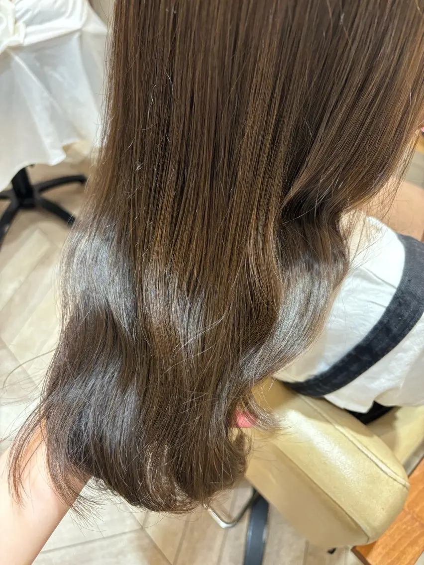 🌱透明感カラー＋トリートメントの写真