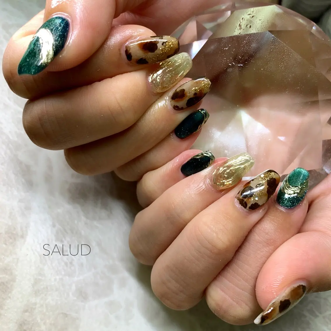 ネイル ハンドネイル Nail Salon SALUDのネイルデザイン