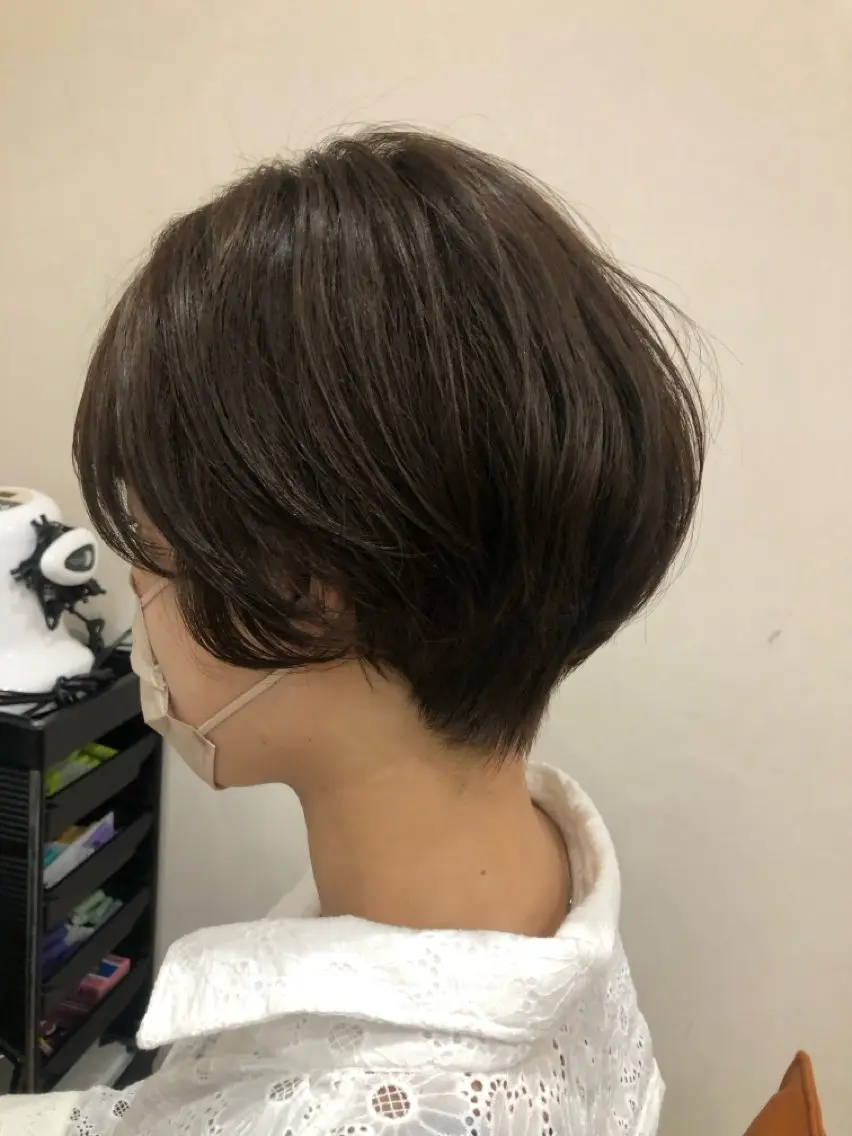 ショート ショートレイヤー レイヤーカット ショートヘア 佐々木 政徳のヘアスタイル
