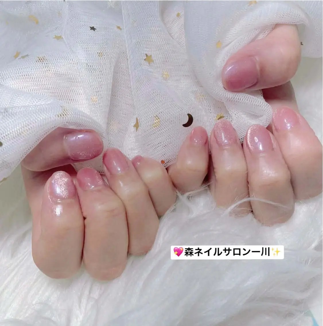 ネイル ハンドネイル 森 ネイル サロンのネイルデザイン