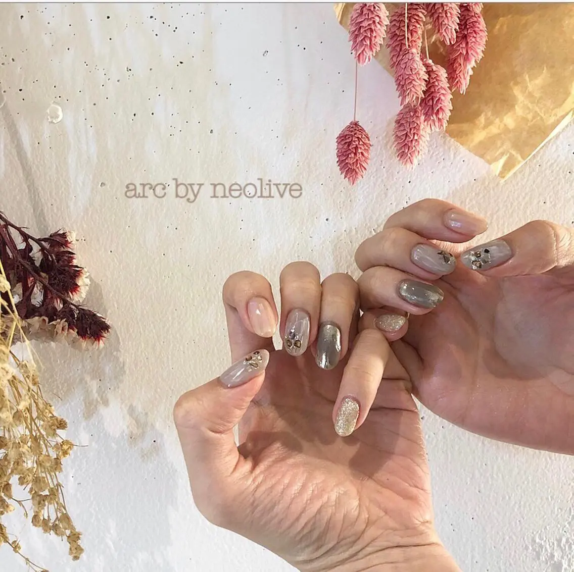 ネイル ニュアンスネイル rina eye&nailのマツエク・マツパデザイン
