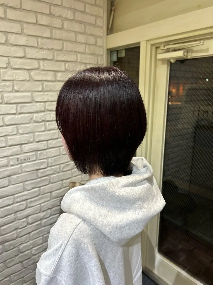 ロング ヘアカラー トリートメント ︎☀️はるき︎︎☁️ ショートモデル募集のヘアスタイル
