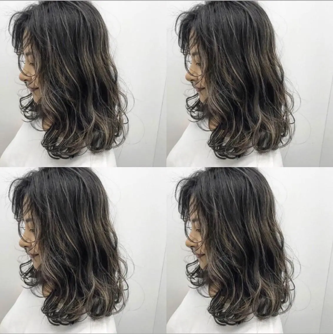 セミロング カラー レイヤー×艶髪特化 マネージャー安藤光司のヘアスタイル