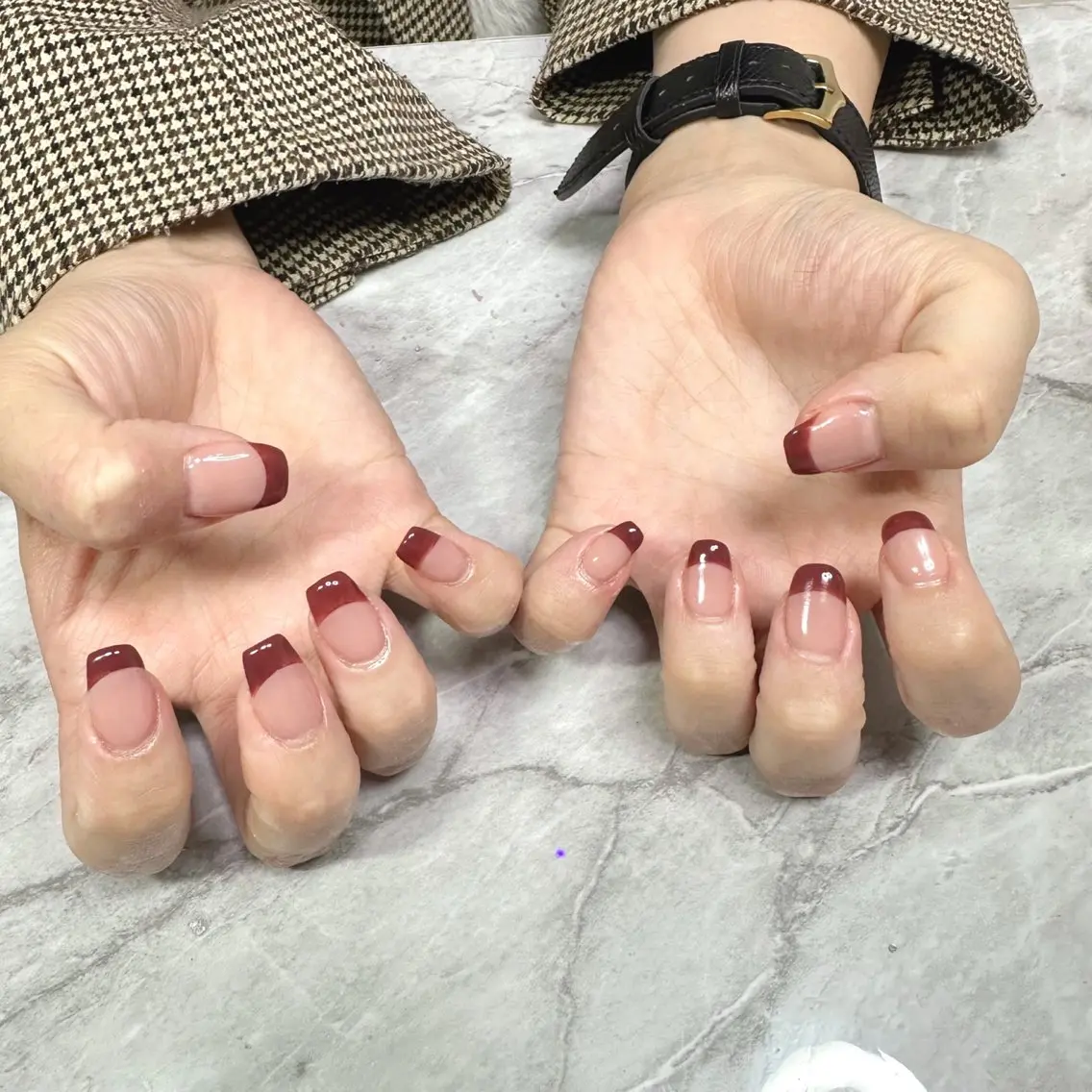 フレンチorグラデーション / オフなしの写真