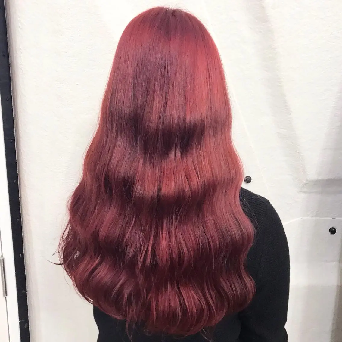 カラー ブリーチ レッドカラー K-POP好き美容師 🇰🇷Kai.Yのヘアスタイル
