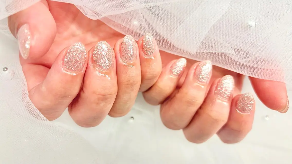 ネイル フラッシュネイル ワンカラーネイル 桑田 あおいのネイルデザイン