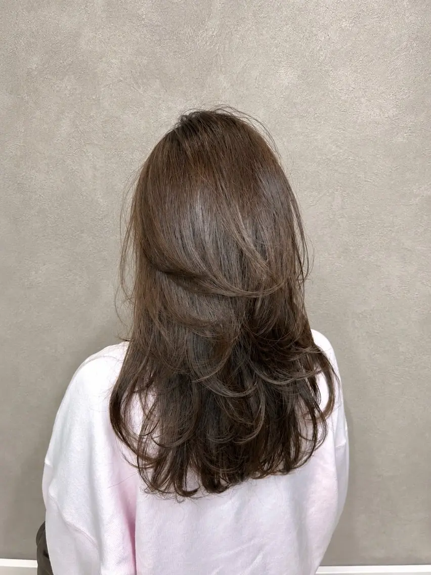 ロング 西林 玲那/ヘアセットのヘアスタイル