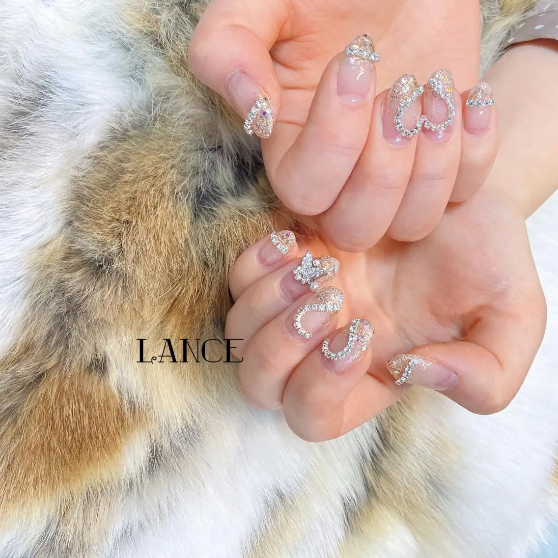 ミディアム ハンドネイル Lance nailのネイルデザイン