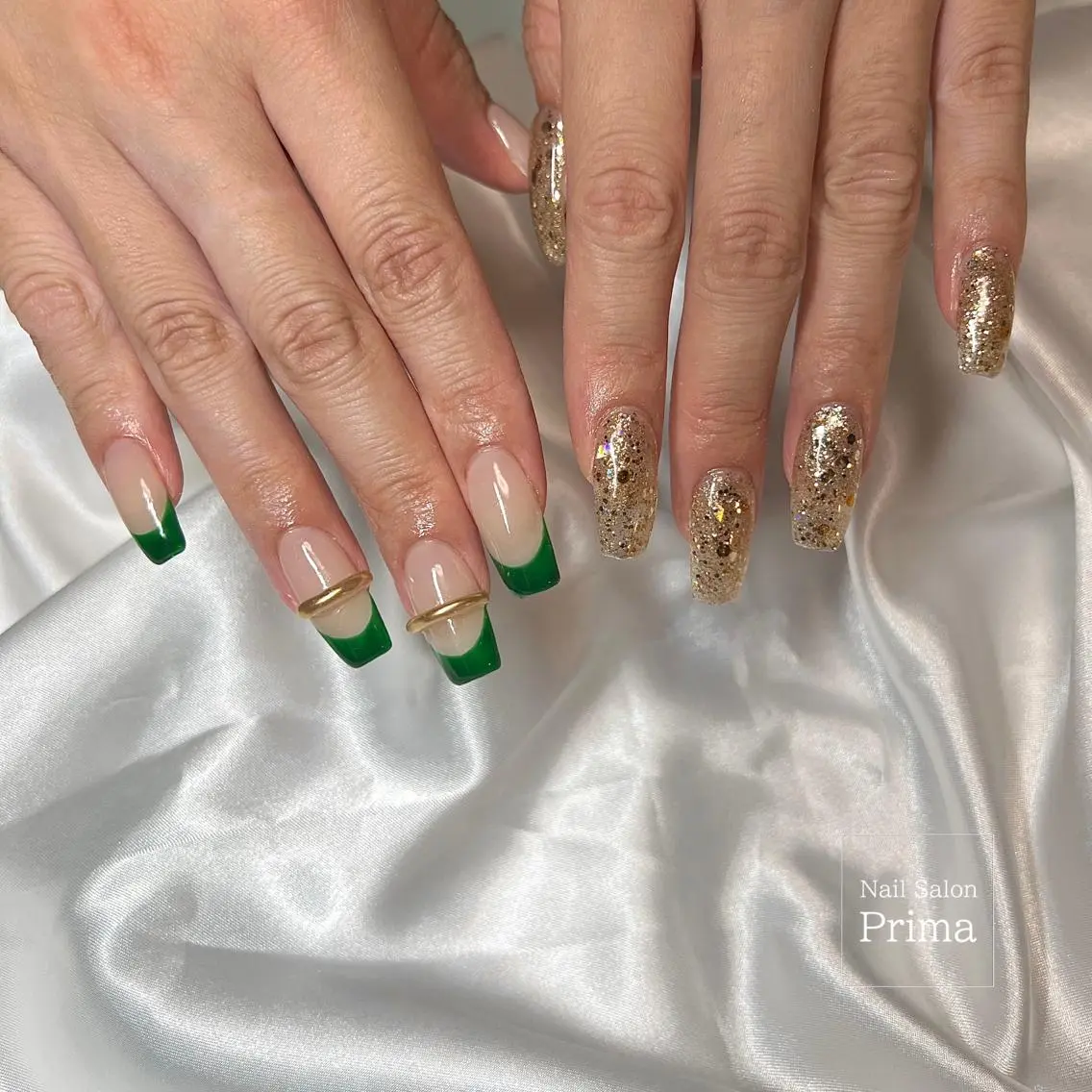 ロング ネイル SalonPrima 西院Nail&Eyeのネイルデザイン