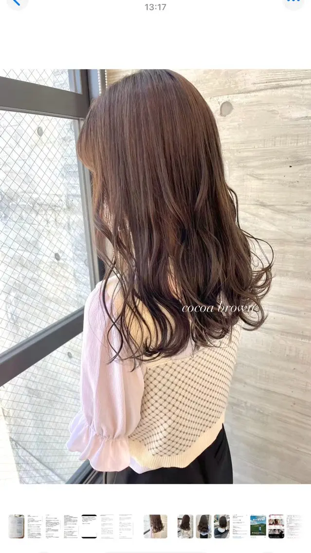 ミディアム ParveMix🫧 宮﨑 梨里のヘアスタイル