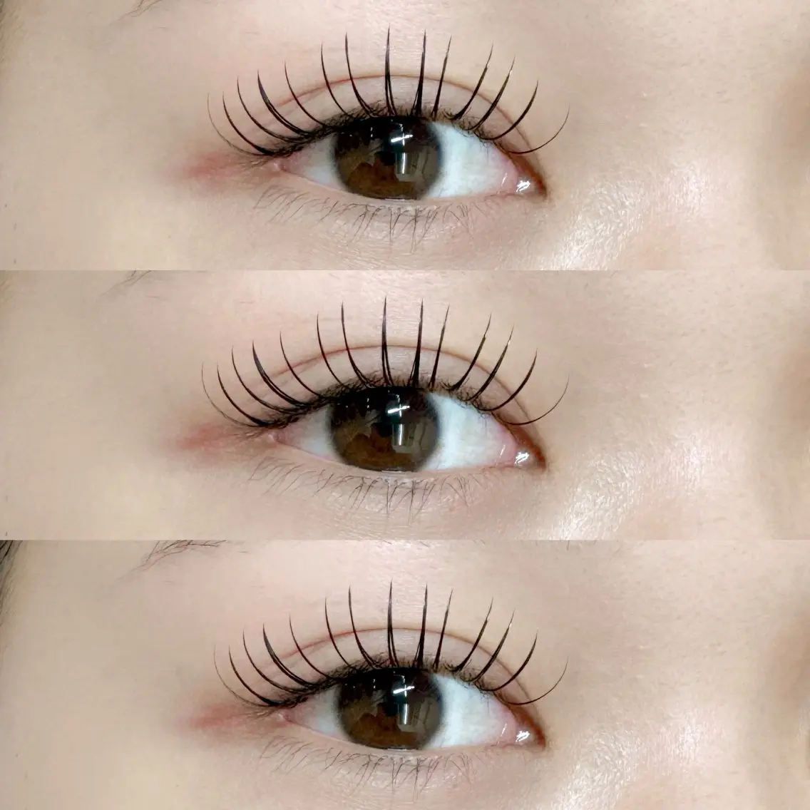 マツエク・マツパ フラットラッシュ ナチュラル マツエク 天王寺eye ♡eyebrowのマツエク・マツパデザイン