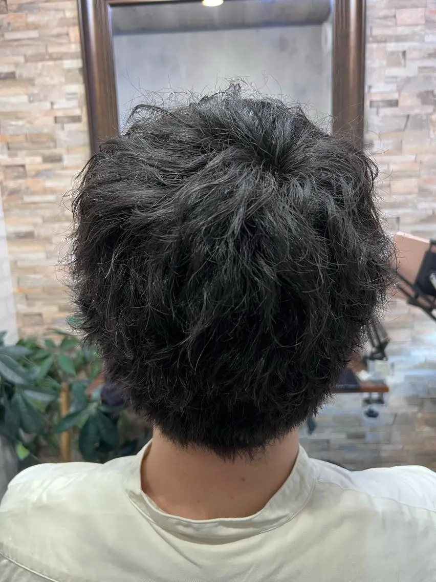 👨メンズ限定👨カット+パーマの写真