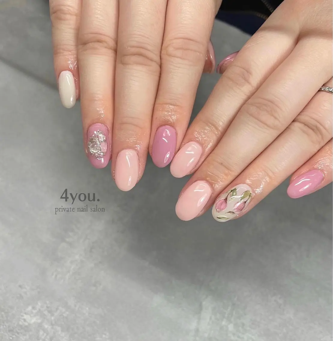 ネイル nail salon ４ｙｏｕ．のネイルデザイン