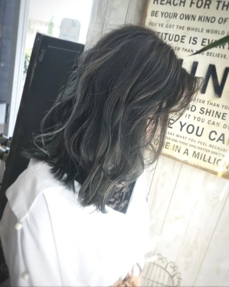 おしゃれ黒染めの写真