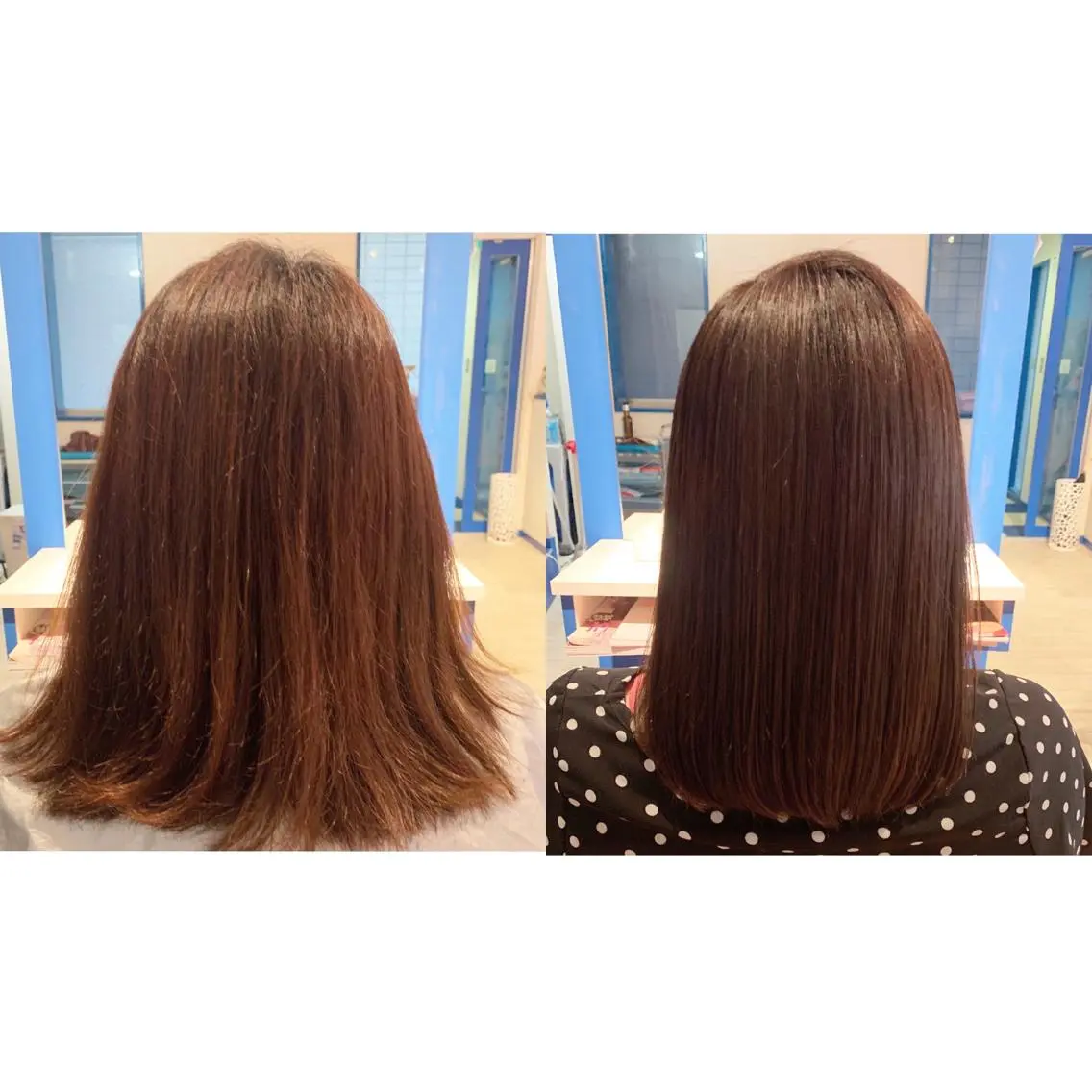 ミディアム カラー 髪質改善 RYOのヘアスタイル