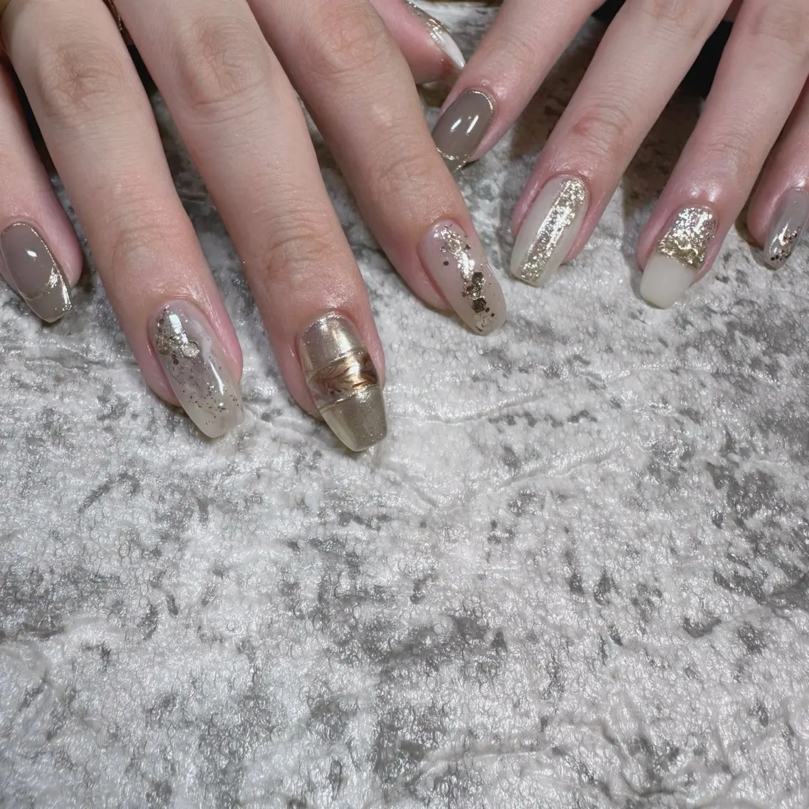 ネイル あなたの日常へ➕α♪ しろくま nailのネイルデザイン