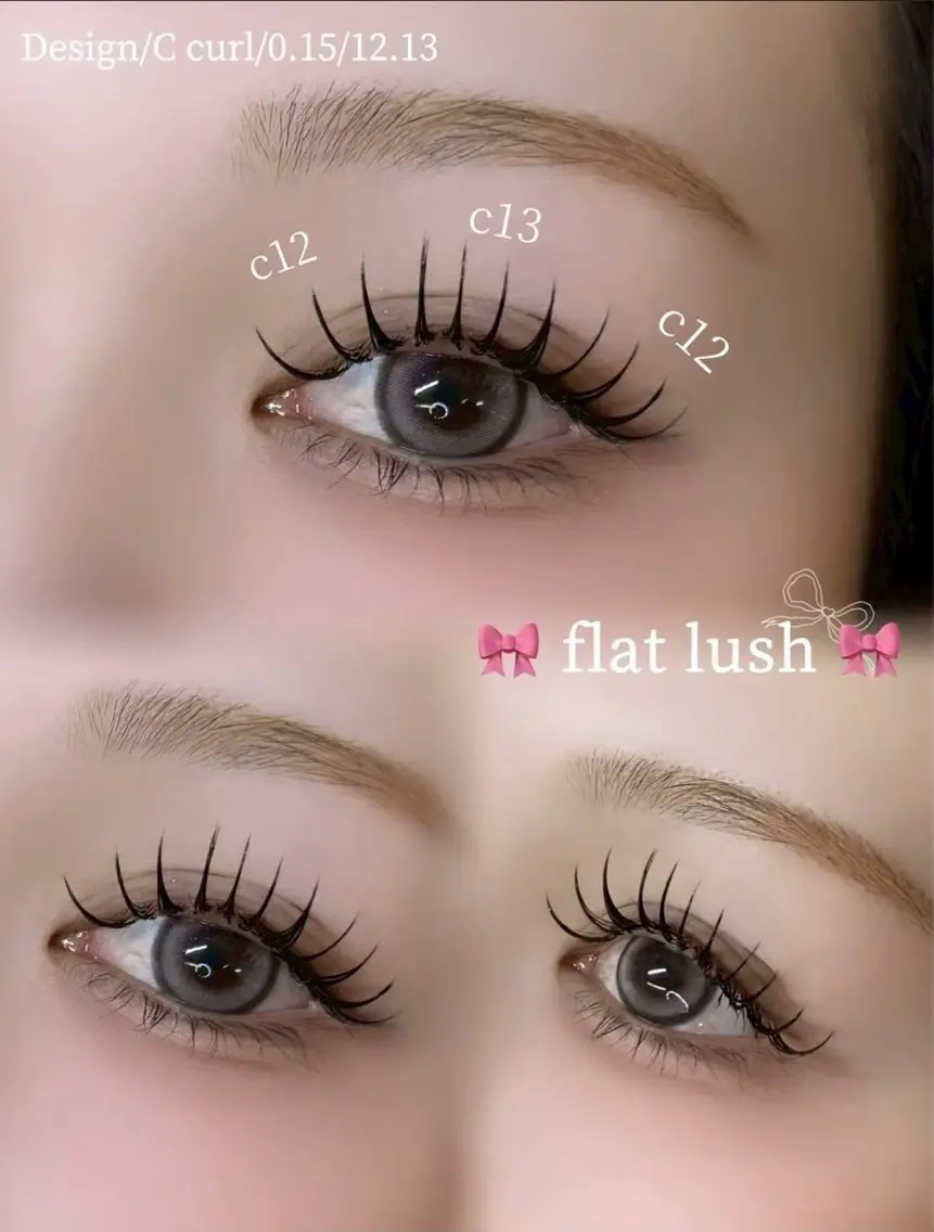 マツエク・マツパ フラットラッシュ Biancaおもろま ち店 NANASEのマツエク・マツパデザイン