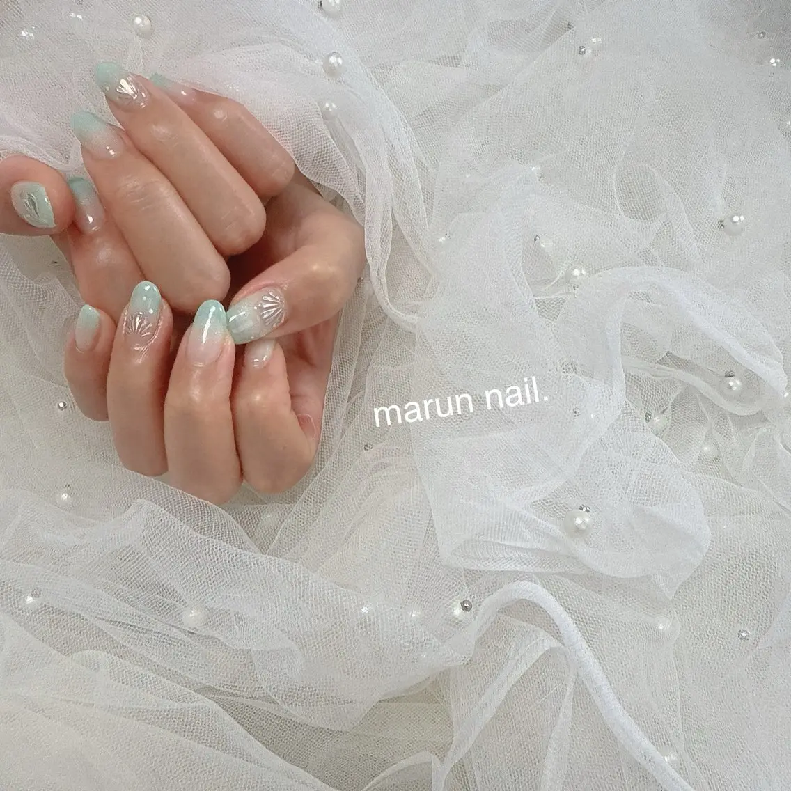 ネイル ハンドネイル marun._ megumi.のネイルデザイン