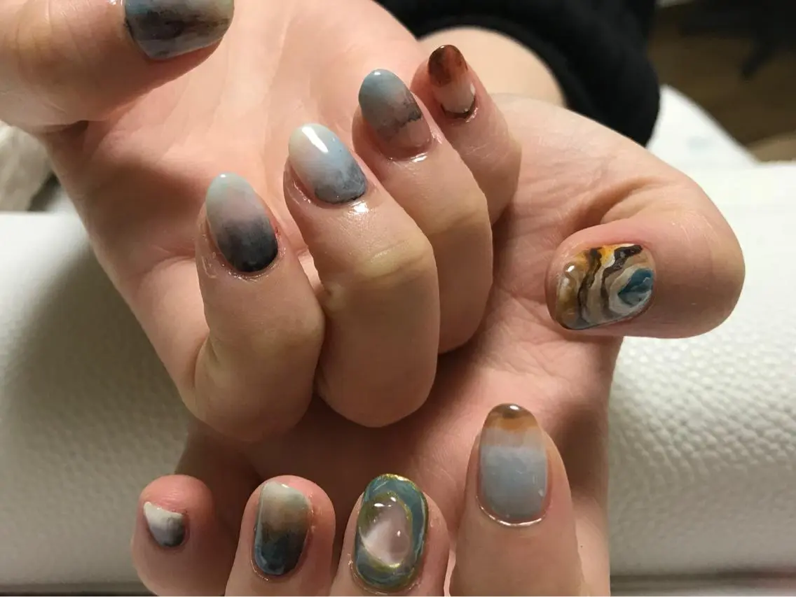 ネイル 佐藤 ゆうのネイルデザイン
