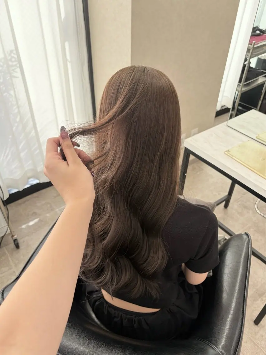 カラー エドルカラー ヘアカラー yua 【 MATTY 】のヘアスタイル
