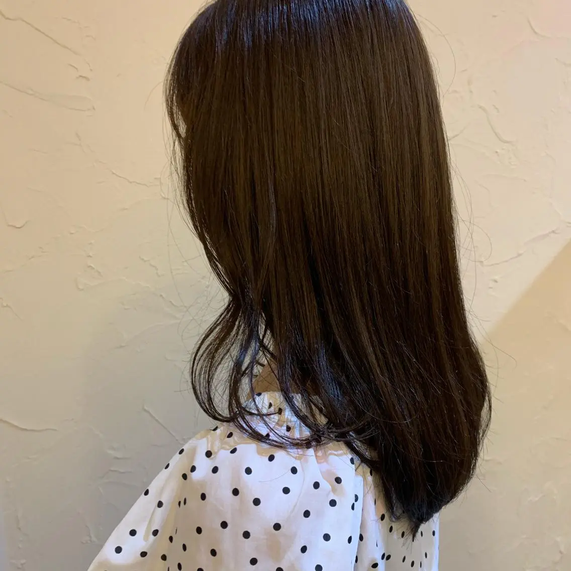 セミロング カット 縮毛矯正 トリートメント 🟤TAP🟤 木曳野　金沢店のヘアスタイル