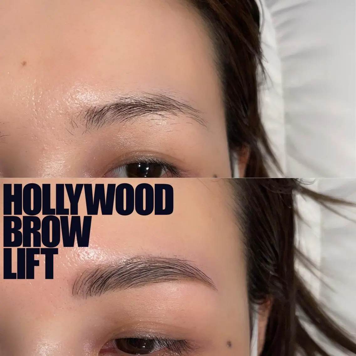 アイブロウ ハリウッドブロウリフト 吉祥寺kasumi 🌛eye/browのマツエク・マツパデザイン