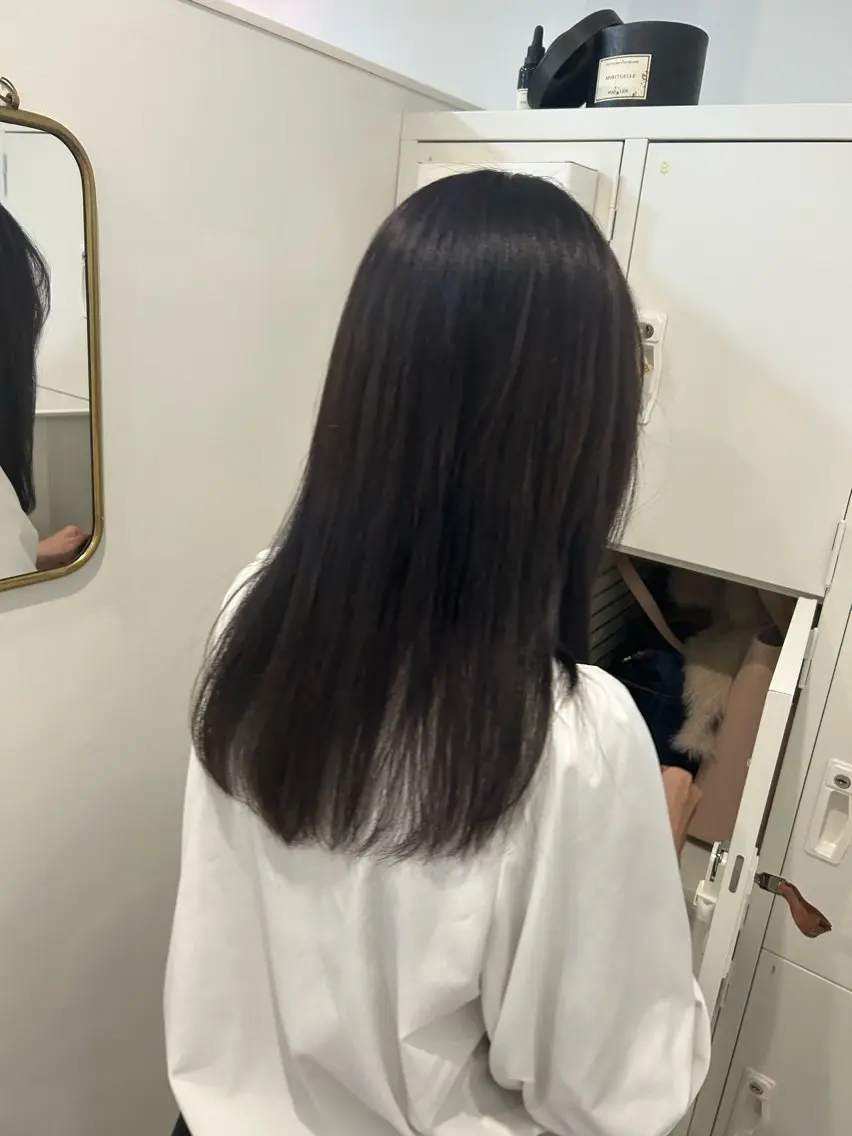 カラー 透明感カラー ボブ/レイヤー ナカミネアキナのヘアスタイル