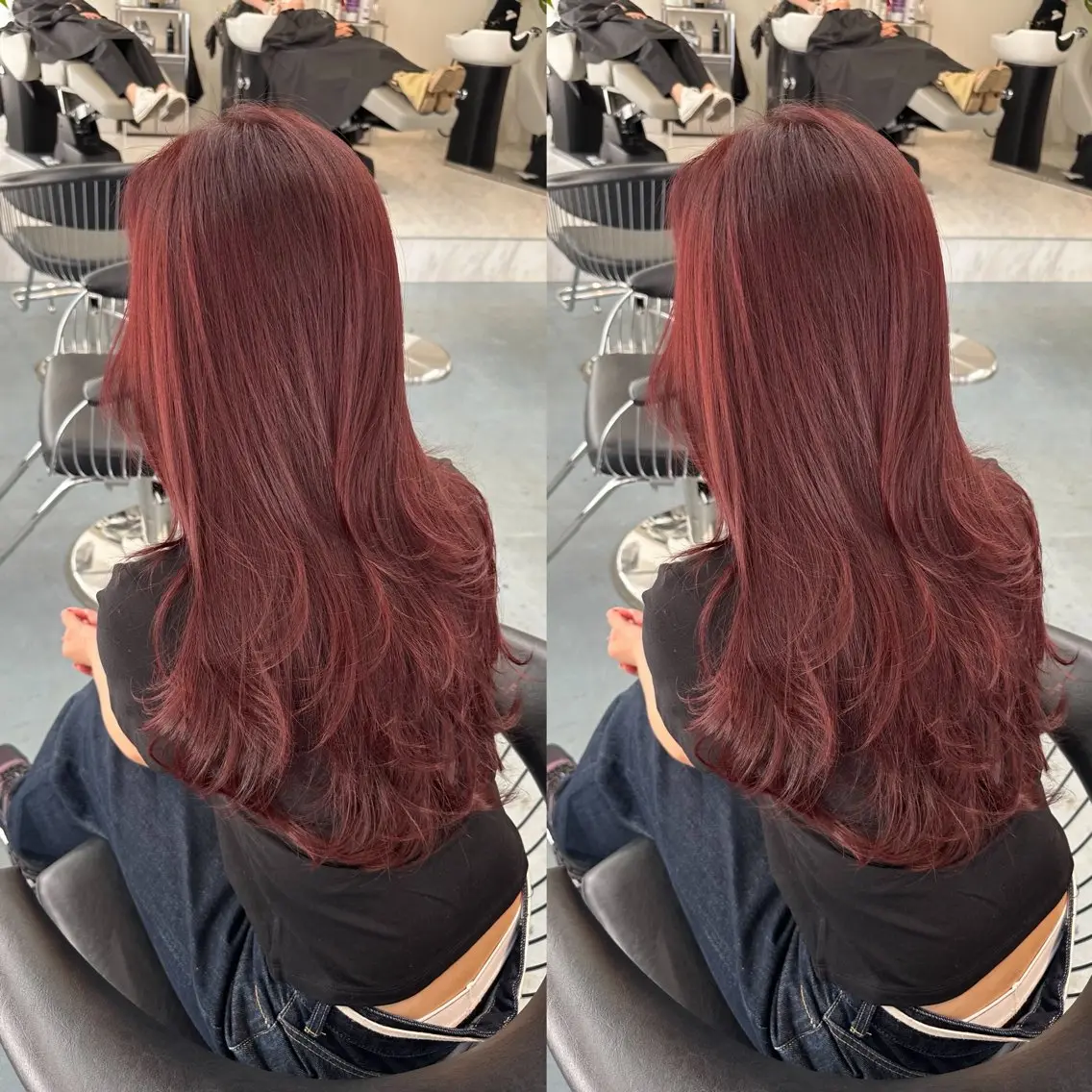 🌹トーンアップワンカラー+2step艶髪トリートメント🌹すぐ予約◎!!の写真