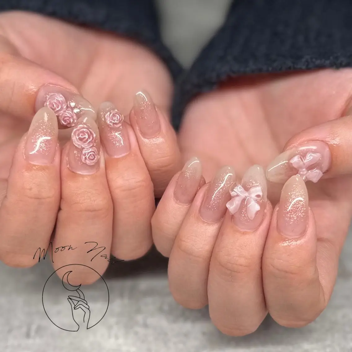 ネイル ハンドネイル Moon  Nail /栄　大須のネイルデザイン