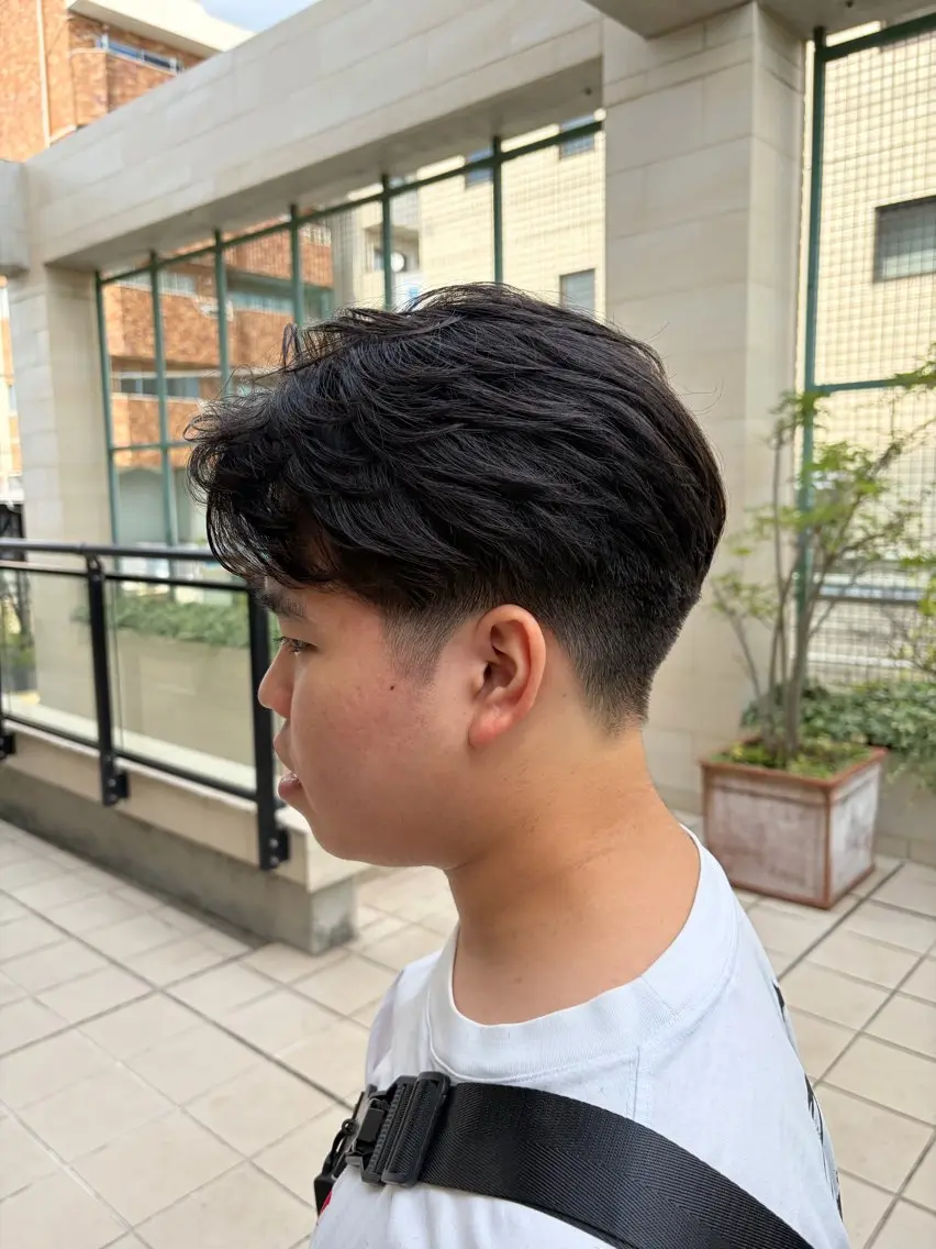 ショート メンズ カット 東城 利貴のヘアスタイル