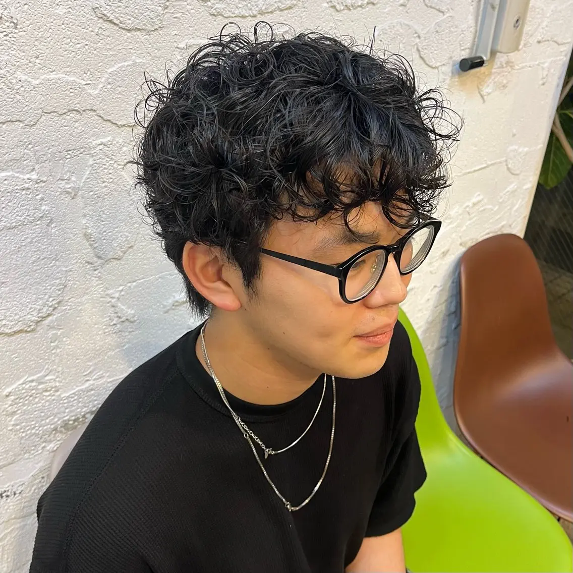 【🔥メンズ限定🔥】カット✂︎＋パーマ＋トリートメント＋炭酸クレンジング🫧イメチェンパーマで毎日のセットを楽しく🤎の写真
