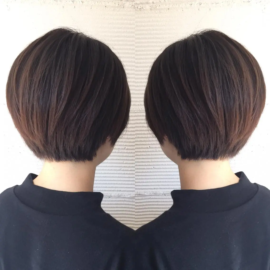 ショート ショートボブ ボブ ショートヘア 中林 由佳のヘアスタイル