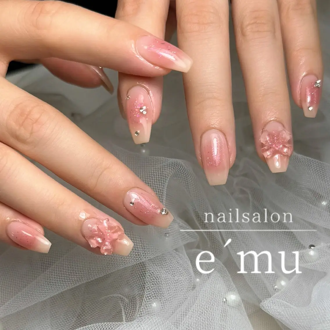 ネイル ハンドネイル nailsalon e´muのネイルデザイン