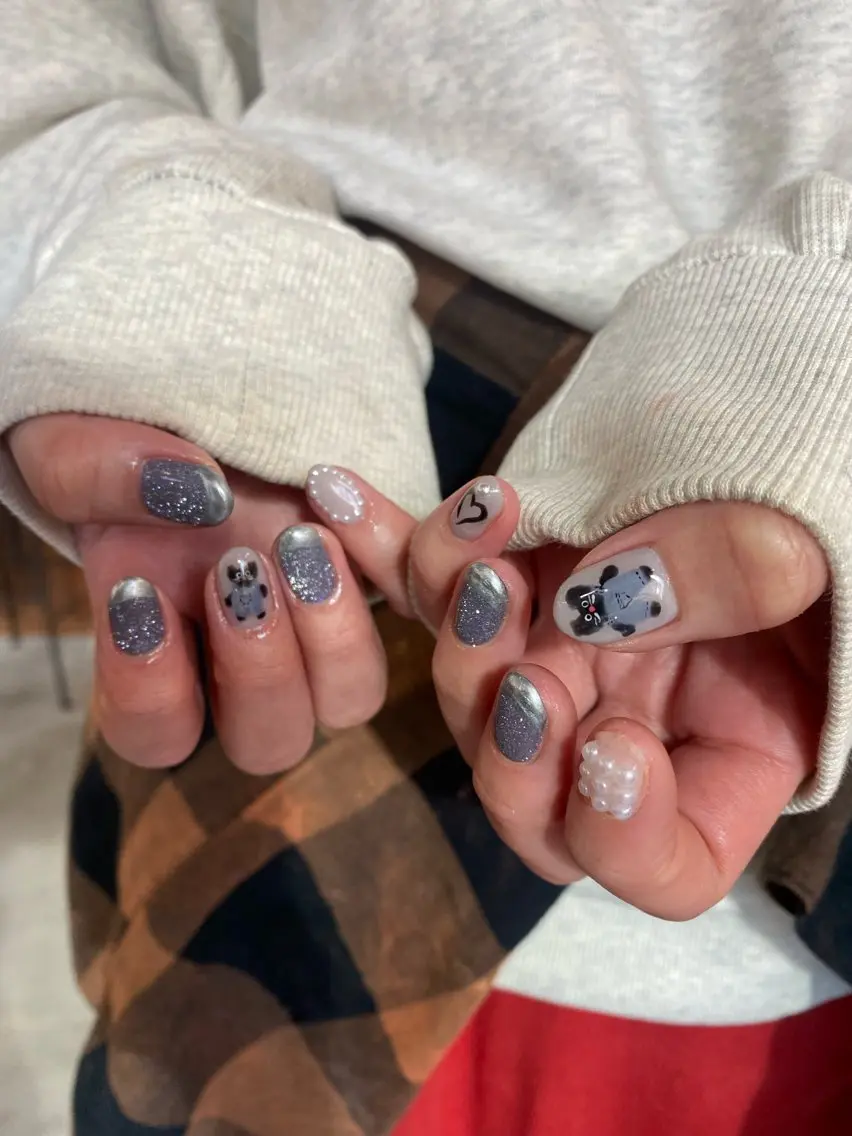 ネイル ハンドネイル K. Yukoのネイルデザイン