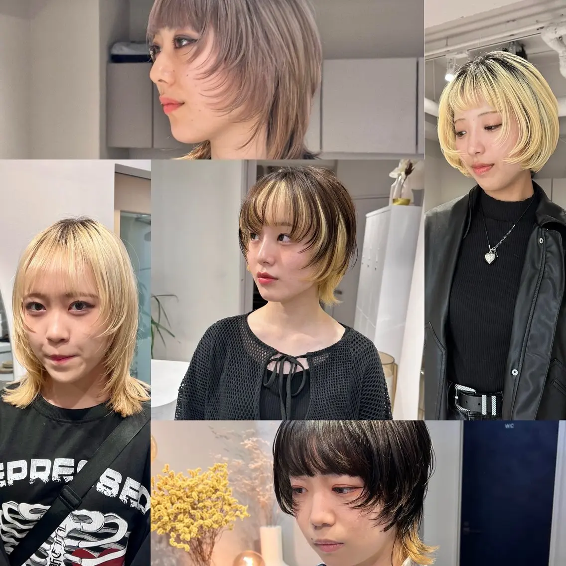 ショート カラー カット ヘアカラー トリートメント レイヤーカット 古川洋之のヘアスタイル