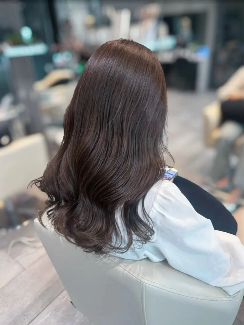 カラー 韓国ヘア🇰🇷 艶髪🫧✨咲弥のヘアスタイル