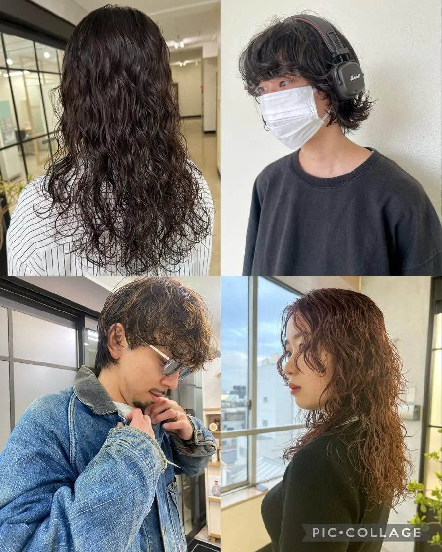 パーマ カット パーマ トリートメント 海外ヘア/レイヤー カットNatsuのヘアスタイル