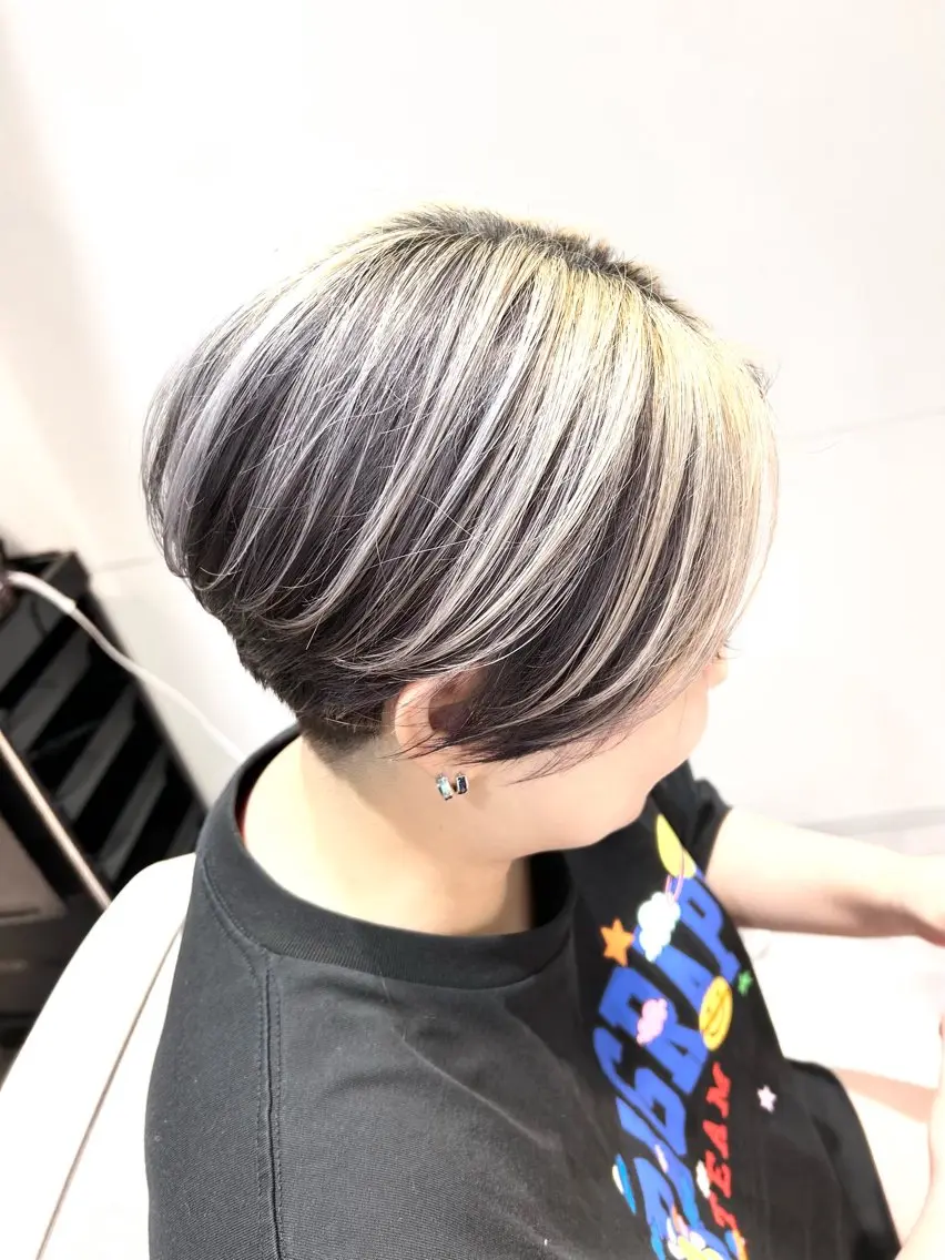 ショート 似合わせボブ🫧 丸みショート藤本のヘアスタイル